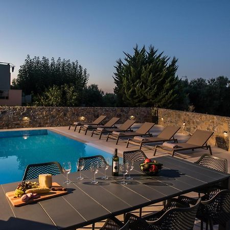 Luxury Villa Marelina ヘルソニソス エクステリア 写真
