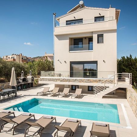 Luxury Villa Marelina ヘルソニソス エクステリア 写真