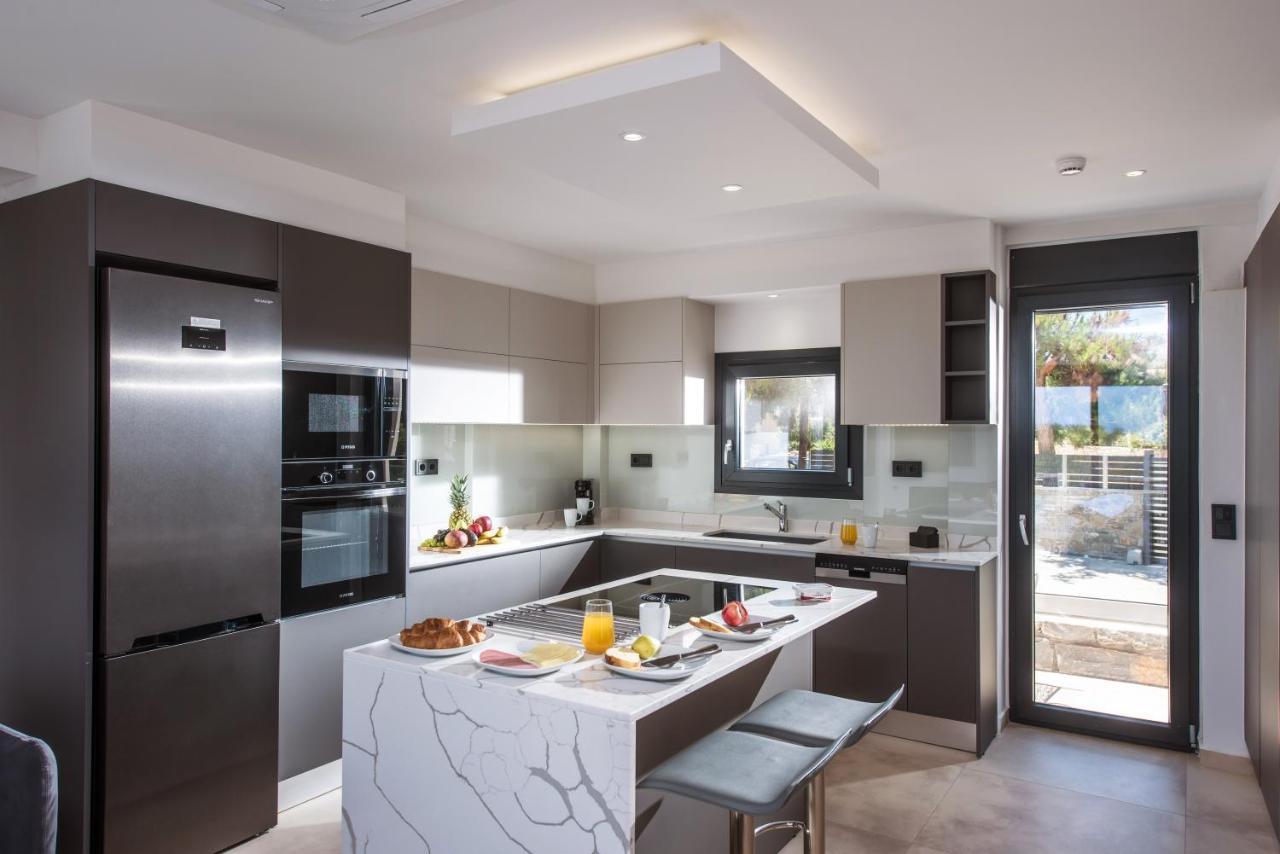 Luxury Villa Marelina ヘルソニソス エクステリア 写真