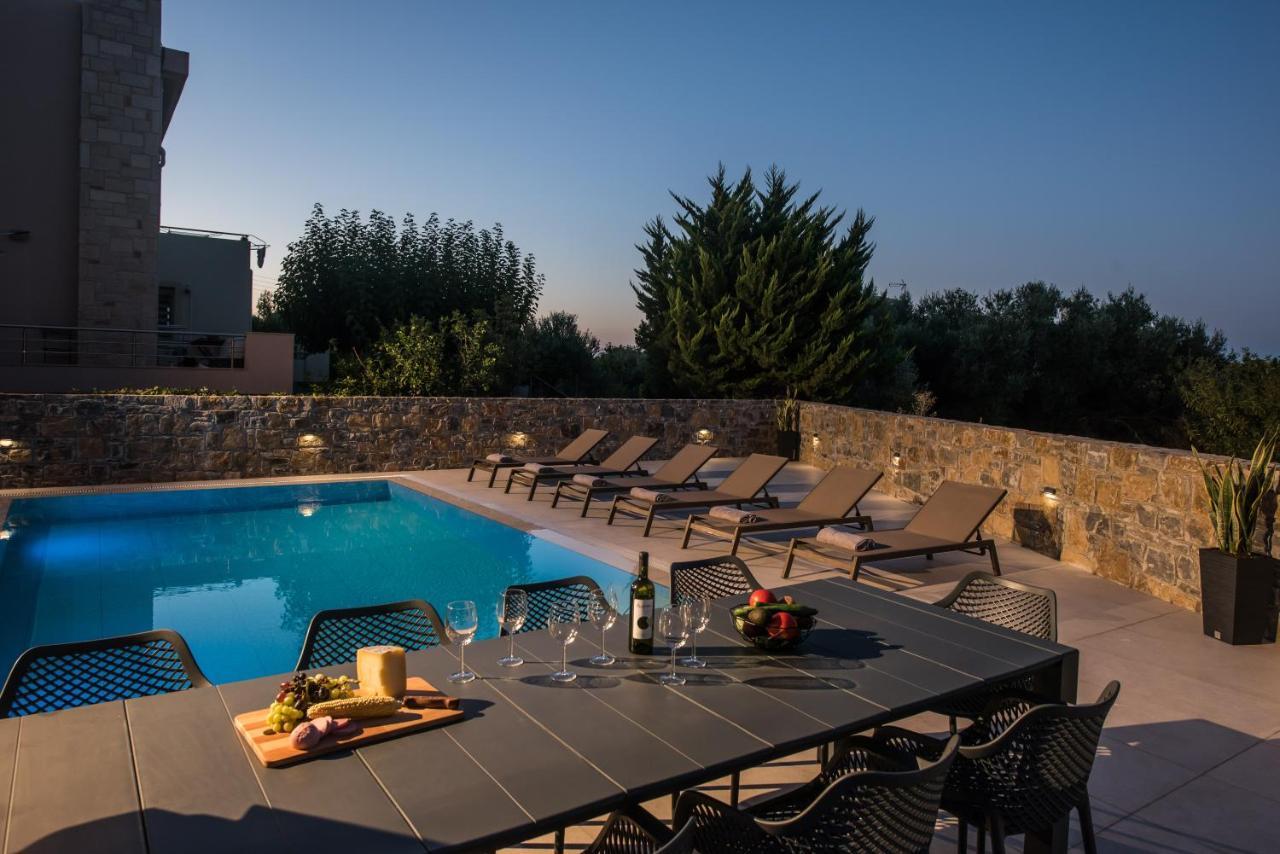 Luxury Villa Marelina ヘルソニソス エクステリア 写真