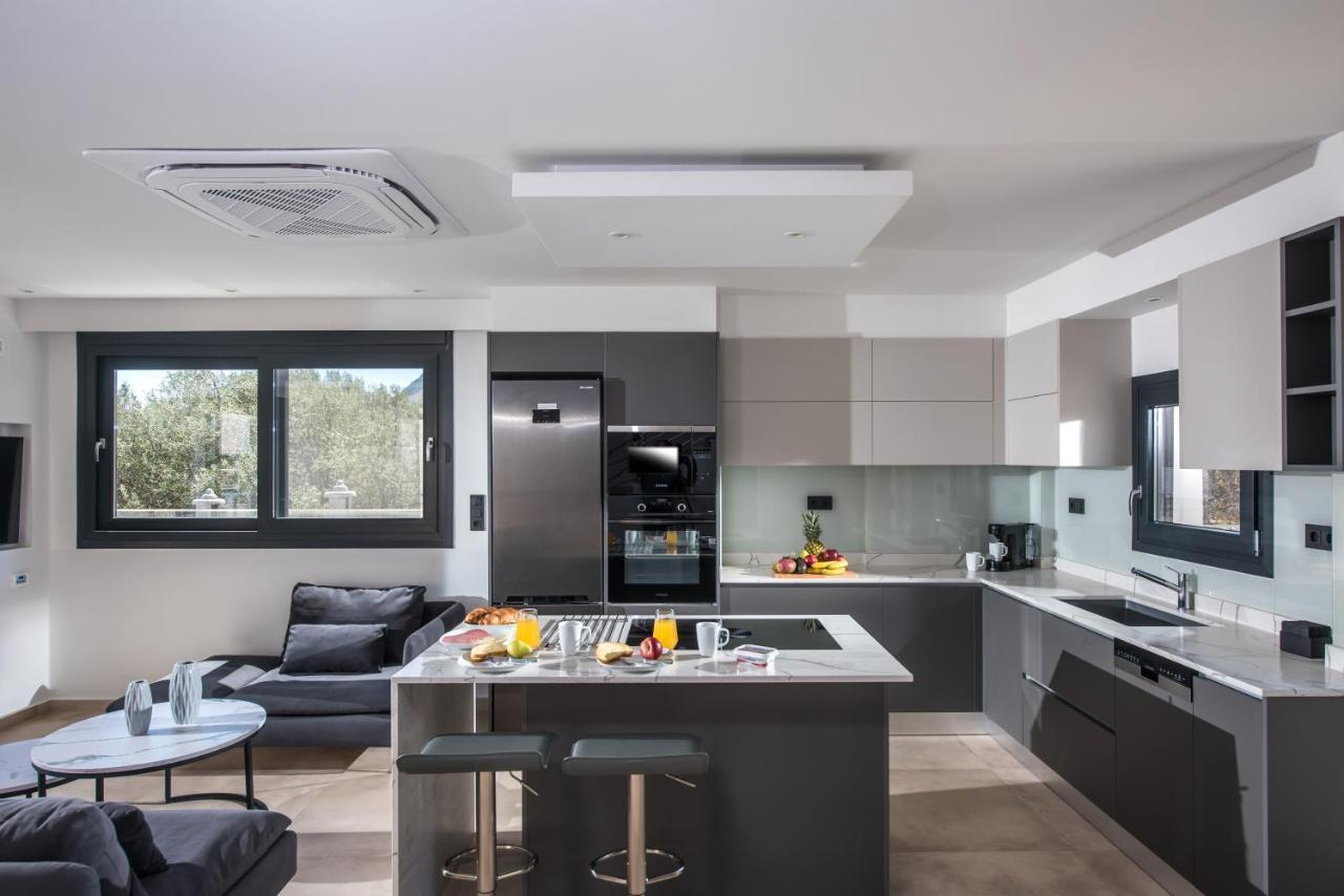 Luxury Villa Marelina ヘルソニソス エクステリア 写真