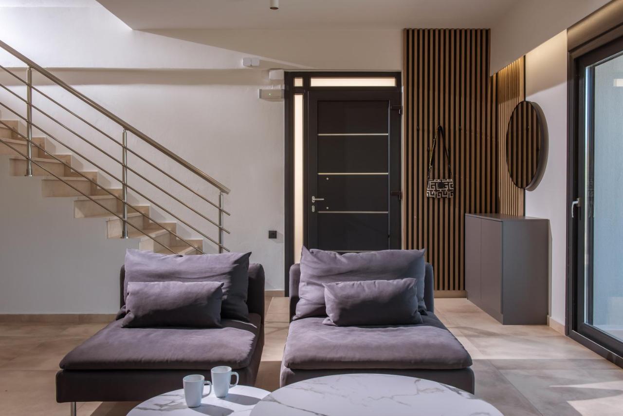 Luxury Villa Marelina ヘルソニソス エクステリア 写真