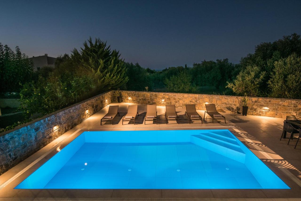 Luxury Villa Marelina ヘルソニソス エクステリア 写真