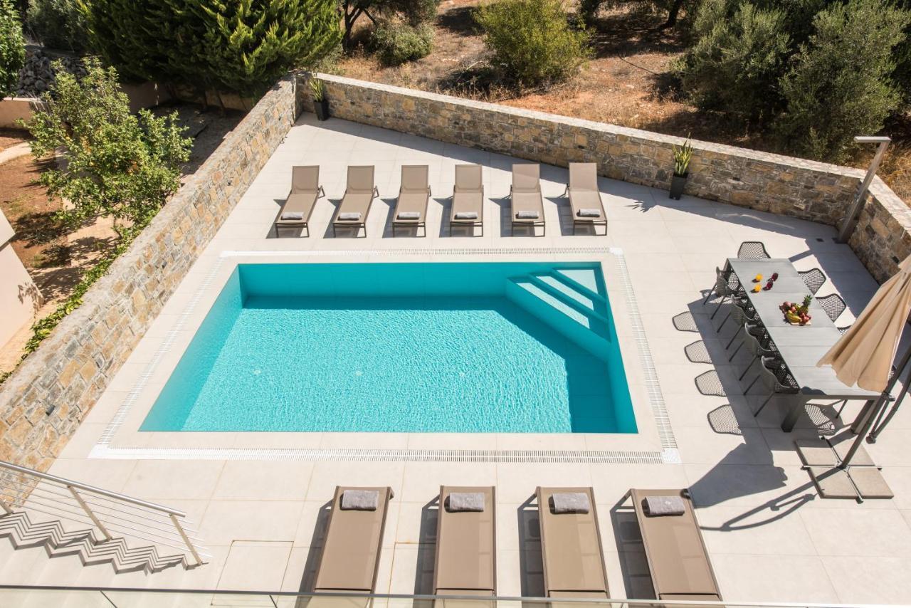 Luxury Villa Marelina ヘルソニソス エクステリア 写真