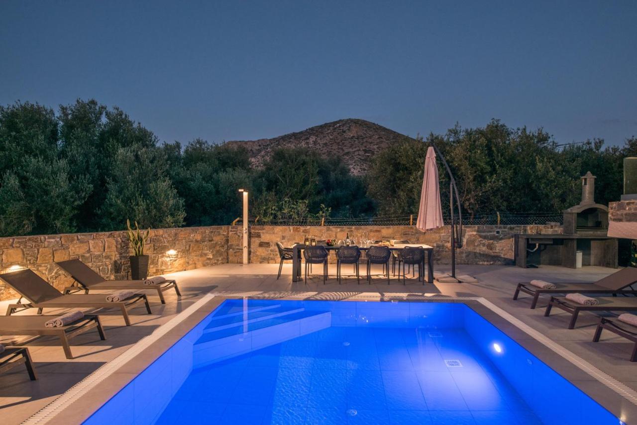 Luxury Villa Marelina ヘルソニソス エクステリア 写真
